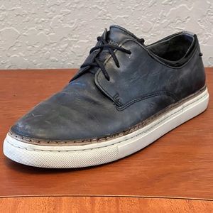 Diesel blue-gray low leather sneakers size 39 (US 8.5)